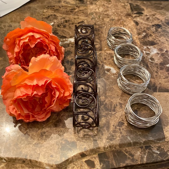 Bundle of napkin rings- Various styles